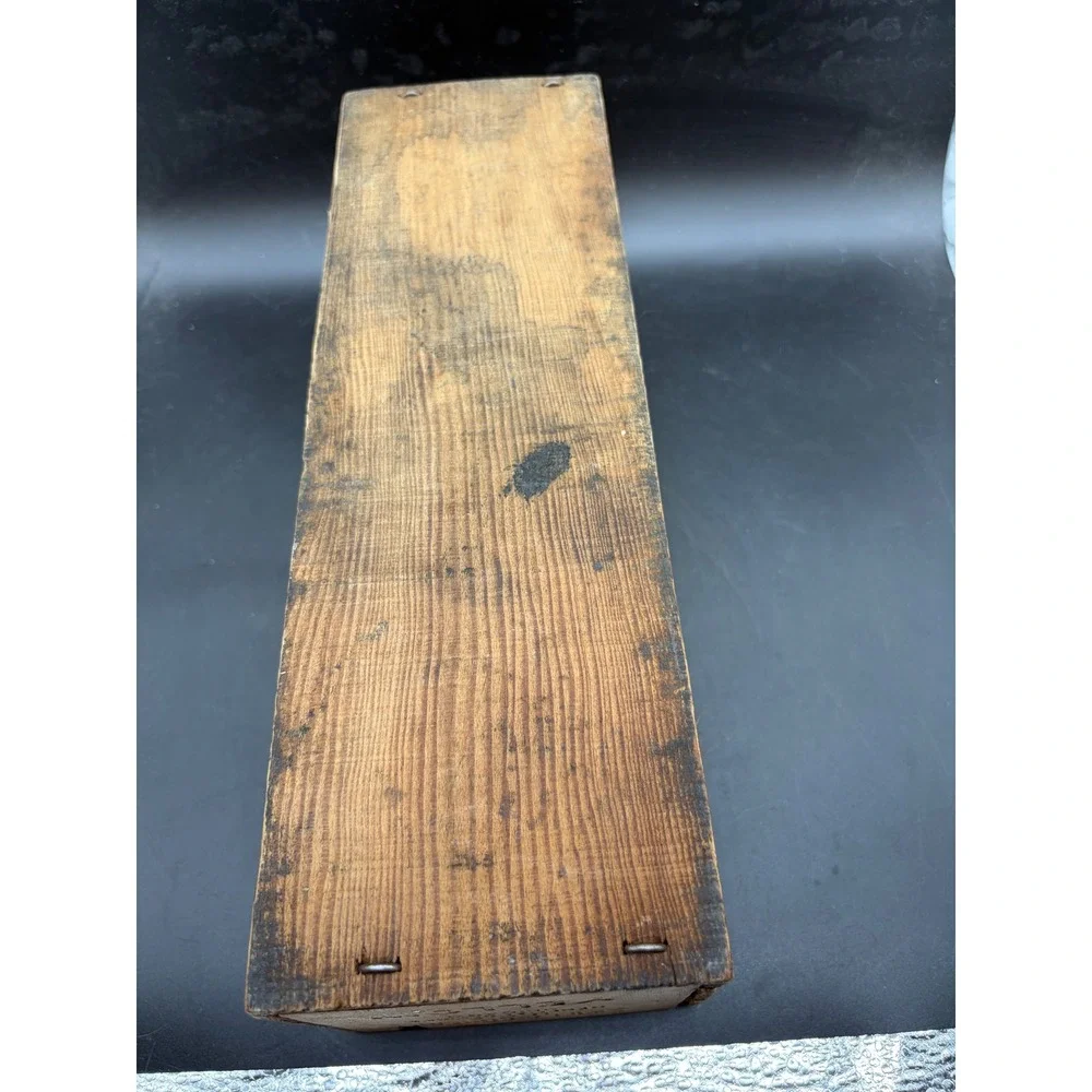 Vintage Swift & Company Brookfield Cheese Crate Wooden Advertising Box Chicago